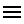 Icon - Side Menu Navigation Button
